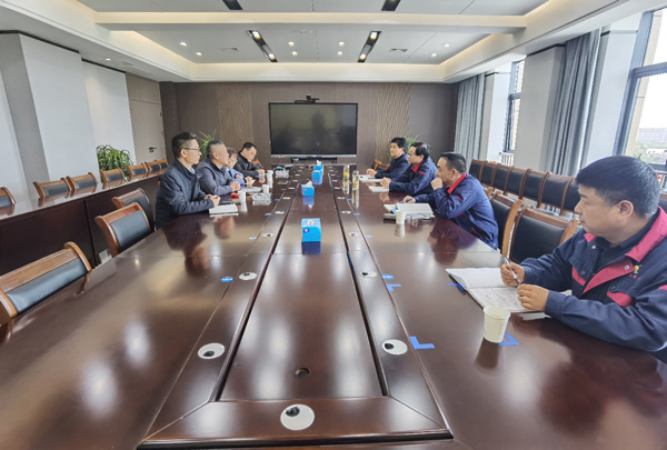 葛洲壩集團(tuán)、中鐵十四局集團(tuán)到公司調(diào)研