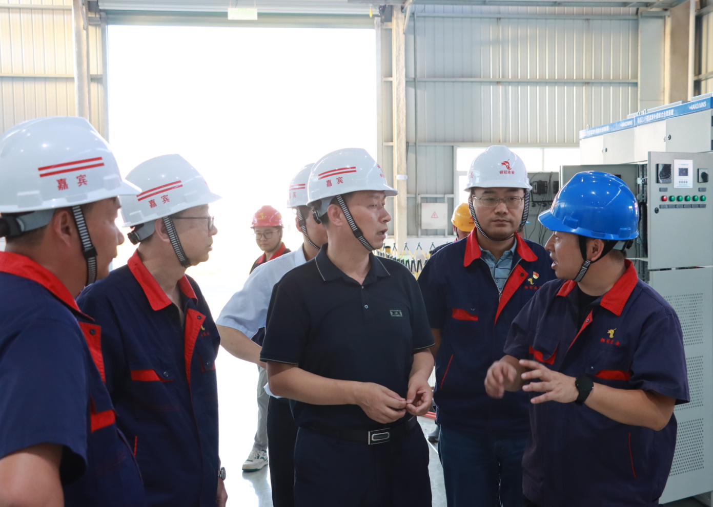 集團公司總經(jīng)理丁士啟到公司調(diào)研 集團公司總經(jīng)理丁士啟到公司調(diào)研