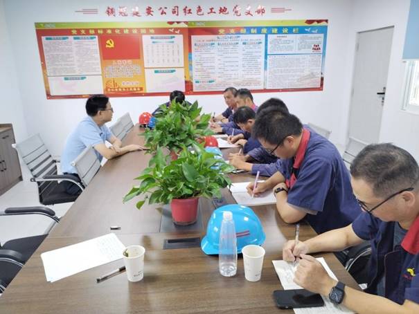 公司開(kāi)展第三季度安全、環(huán)保、消防綜合檢查 