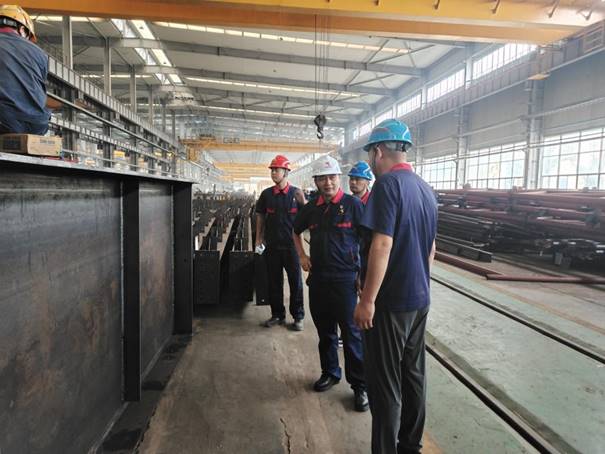 公司開(kāi)展第三季度安全、環(huán)保、消防綜合檢查 